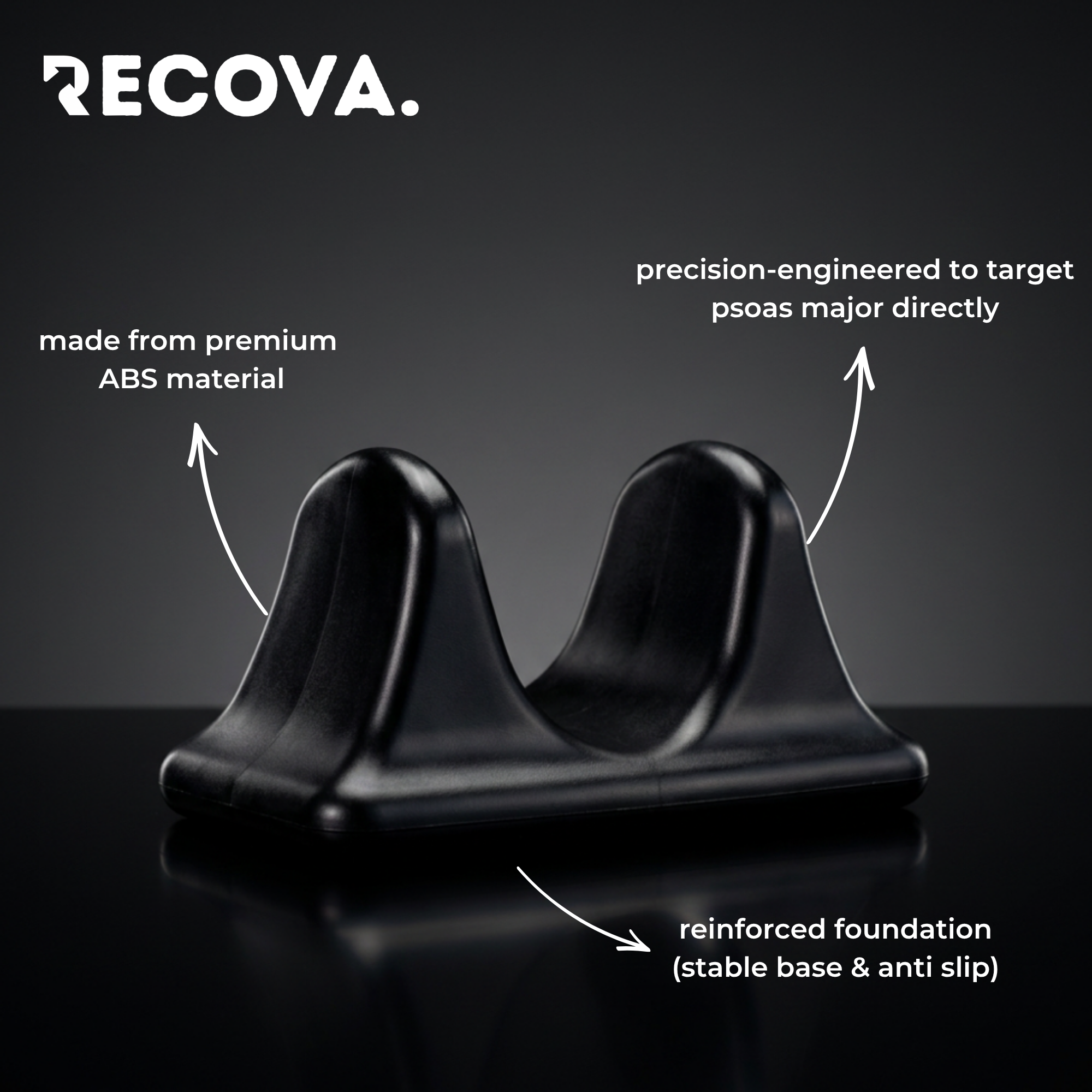 Recova™ Hip, Back & Psoas Release Tool - Deep Tissue Muscle Massager