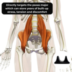 Recova™ Hip, Back & Psoas Release Tool - Deep Tissue Muscle Massager